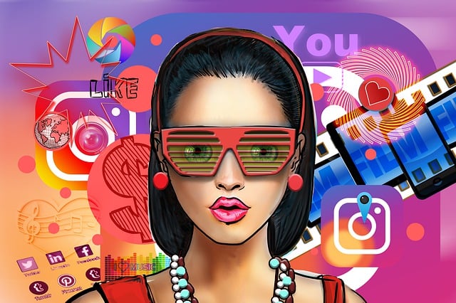 Free Influencer Social Media illustration and picture