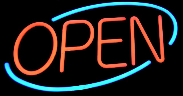 Free Open Sign Sign photo and picture